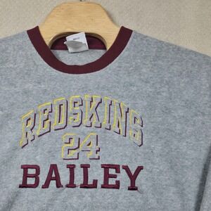 Vintage 90s Champ Bailey #24 Washington Redskins Stitched Sweatshirt Mens XL NFL